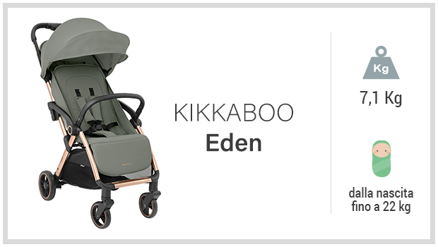Kikkaboo Eden - Miglior passeggino leggero economico - Guida all'acquisto