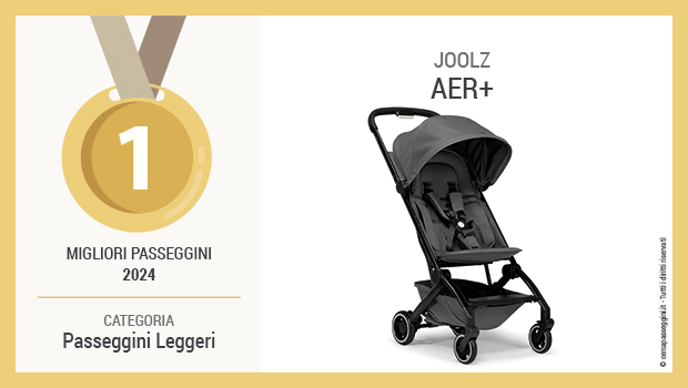 Migliori passeggini leggeri 2024 - Joolz Aer+