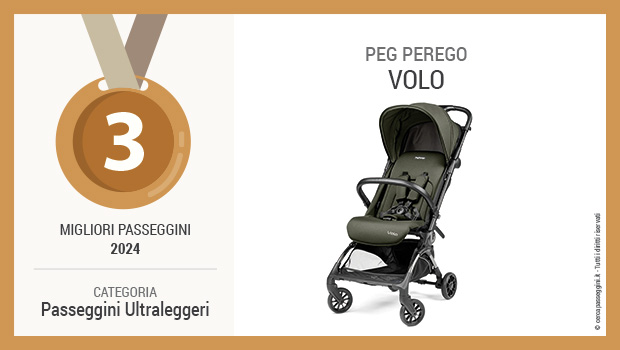 Migliori passeggini ultraleggeri 2024 - Peg Perego Volo