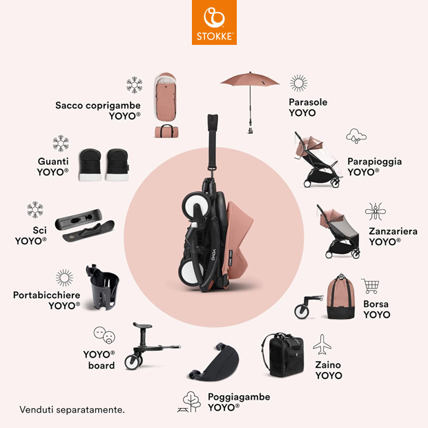 Stokke Yoyo 3 - Gli accessori