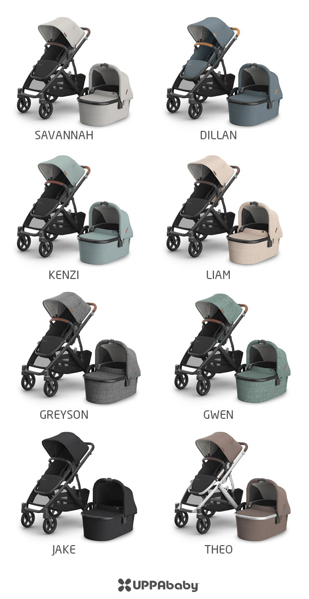 Uppababy Vista V3 - Collezione colori