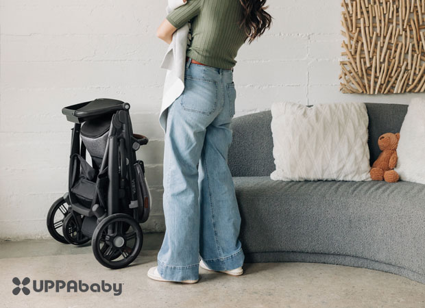 Uppababy Vista V3 - Visyta del passeggino da chiuso che rimane in piedi