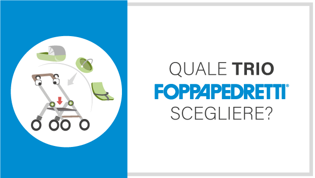 Passeggini trio Foppapedretti: quale scegliere?