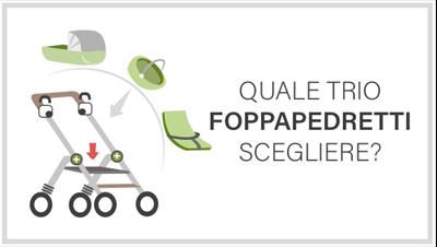 Passeggini trio Foppapedretti: quale scegliere?